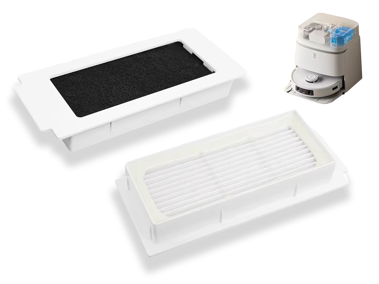 Фільтри 2шт для Ecovacs Deebot T30 Pro Omni, T30 OMNI, Yeedi M12 Ultra Plus, M12 Pro