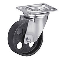 Колесо чавунне у термостійкому кронштейні, 100 мм, +350°