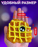 Антистрес іграшка таба сквіш лапка вафля супер липка, фото 8