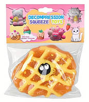 Антистрес іграшка таба сквіш лапка вафля супер липка
