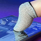 Ігрові напальчники KING (1 пара 2 шт)  для ігор на телефоні смартфоні планшеті pubg пабг пубг standoff 2 cod, фото 2