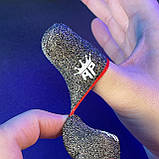 Ігрові напальчники з нейлоном KING (1 пара 2 шт) для ігор на телефоні смартфоні планшеті pubg пабг пубг, фото 3