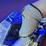 Ігрові напальчники BULL (3 пари 6 шт) для ігор на телефоні смартфоні планшеті pubg пабг пубг standoff 2, фото 3