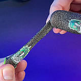 Ігрові напальчники з нейлоном DRAGON (1 пара 2 шт) для ігор на телефоні смартфоні планшеті pubg пабг пубг, фото 5