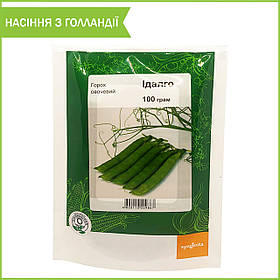 Сорт гороху середньораннього "Ідалго", 100 г. Насіння від Syngenta, Голландія