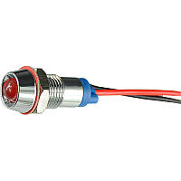 Світлосигнальна арматура АСКО-УКРЕМ AC22C-8 червона 24V AC/DC (A0140030213)