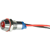 Світлосигнальна арматура АСКО-УКРЕМ AC22C-8 червона 220V AC (A0140030217)