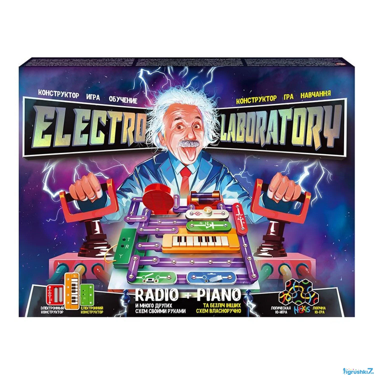 Електронний конструктор «Electro Laboratory. Радіо+Піано»