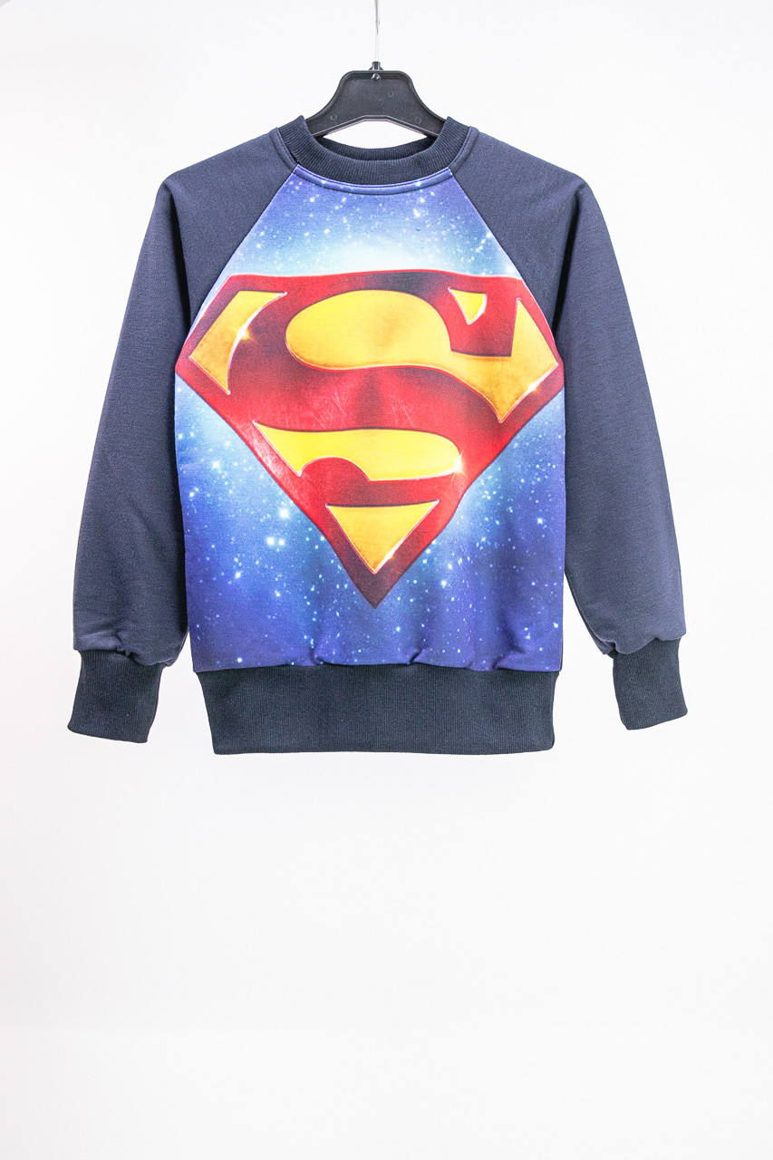 Джемпер Superman для хлопчика двунитка, фото 1