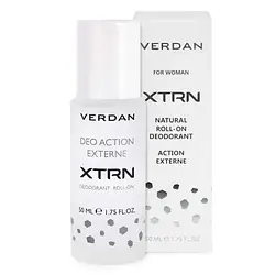 Мінеральний роликовий дезодорант для жінок Verdan XTRN Deodorant Roll-On 50 мл