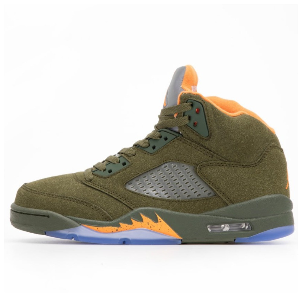 Чоловічі кросівки Nike Air Jordan 5 Retro Olive 2024 DD0587-308 Khaki, хакі кросівки найк аір джордан V