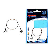 Повідець UKRSPIN Orange Spinning AFW 1х19 12см 5кг (2шт/уп)