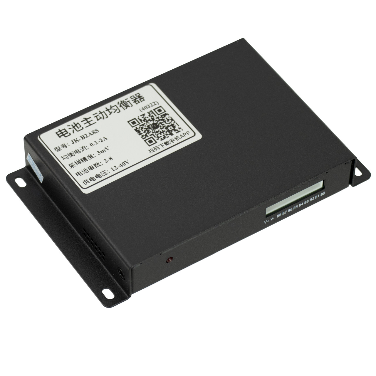 Активний балансир (еквалайзер) JiKong JK-B2A8S струм 2А на 2S-8S Lifepo4 Li-ion LTO з Bluetooth