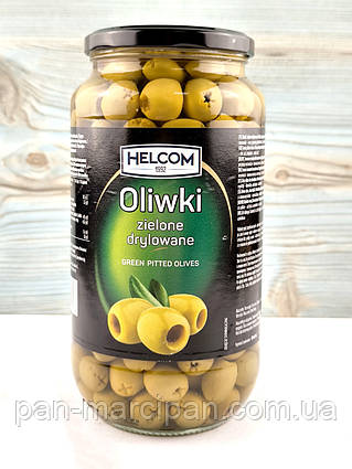 Оливки зелені Helcom Oliwki zielone 900г Польща