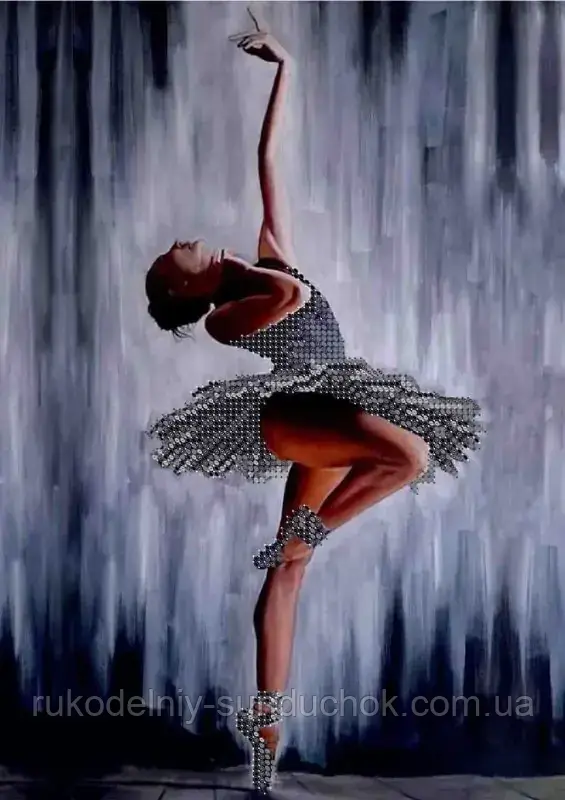 Схема для вишивання бісером ТМ Acorns Балерина А4-К-1354, фото 1