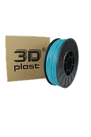 Нитка ABS (АБС) пластик для 3D принтера, 1.75 мм, бірюзовий