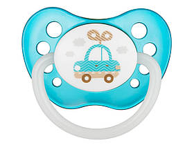 Пустушка латексна ортодонтична з 18 місяців Canpol babies Toys Блакитний