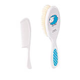 Щiтка для волосся м'яка + гребiнець Canpol babies Блакитний, фото 3