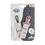 Тримач до пустушки Bonjour Paris Canpol babies рожів, фото 4