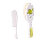 Щiтка для волосся м'яка + гребiнець Canpol babies Зелений, фото 2