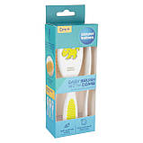 Щiтка для волосся м'яка + гребiнець Canpol babies Зелений, фото 6