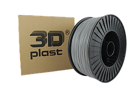 Нитка ABS пластик для 3D принтера, 1,75мм, 2.5, Сірий