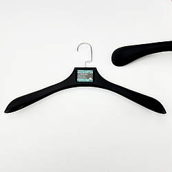 Плічка вішалки для верхнього одягу широкі з покриттям soft-touch Vivendi, довжина 470 мм