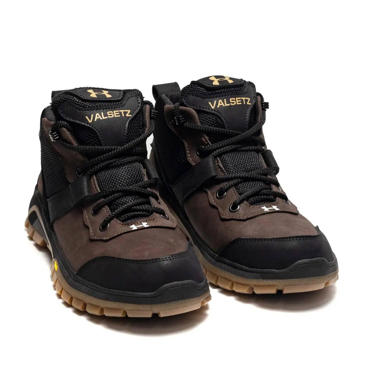 Підліткові дитячі зимові шкіряні черевики Valsetz Brown