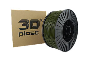 Нитка ABS пластик для 3D принтера, 2,5кг 1,75мм хакі