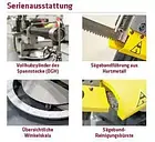 Стрічкопильний верстат по металу BOMAR Workline 410.280 DGH, фото 2