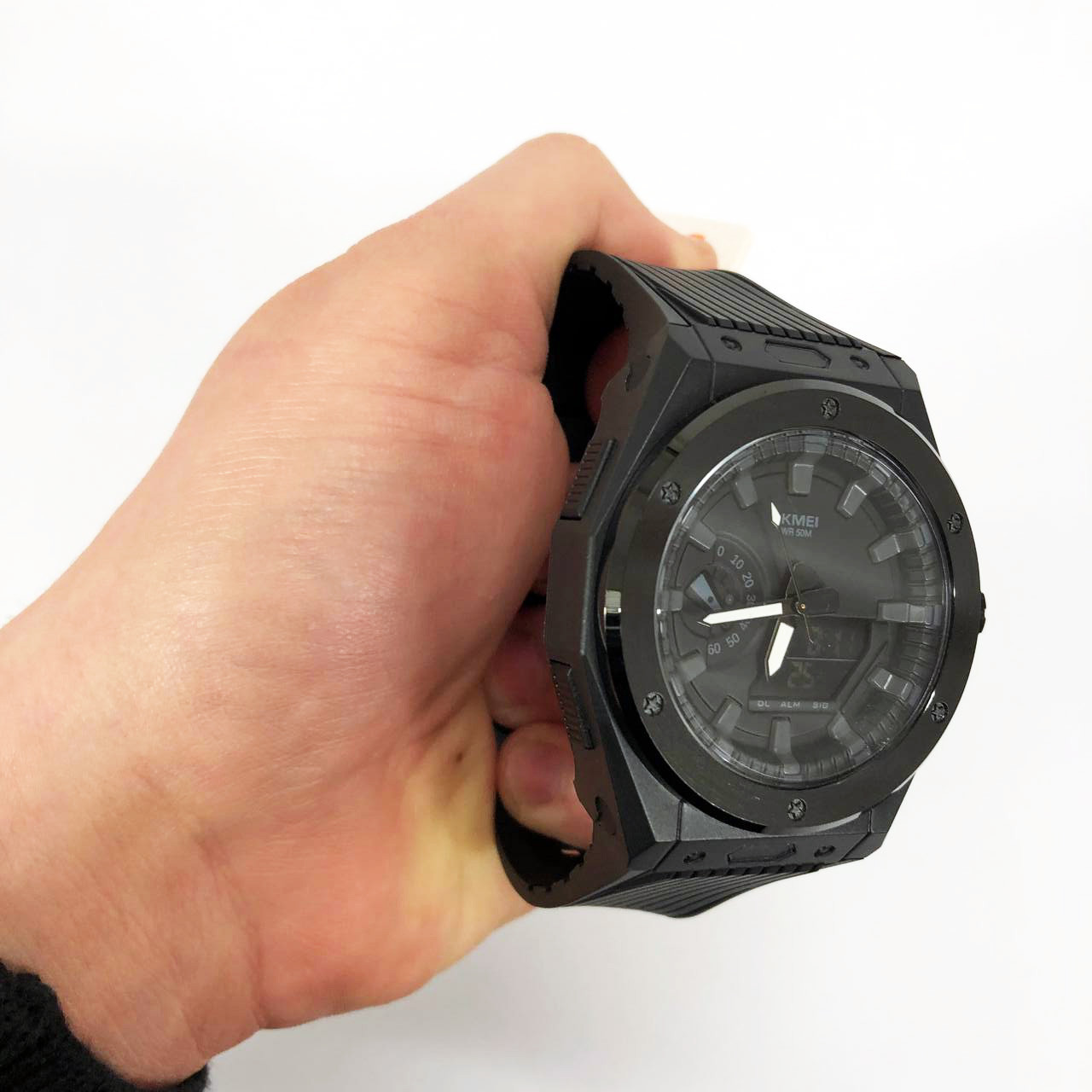 Чоловічий тактичний військовий годинник SKMEI 2103BKBK, Військовий UF-755 тактичний годинник, фото 1