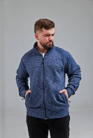 Тепла кофта на блискавці чоловічий бомбер якісний