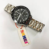 Годинник тактичний протиударний SKMEI 9253SIBK, Тактичний військовий годинник PK-203 для ЗСУ, фото 6