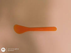 Шпатель пластиковий косметологічний маленький 13см.