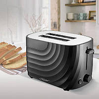 Недорогий якісний тостер для хрусткого бутерброду Maestro MR-706-BLACK
