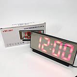 Настільний цифровий годинник з підсвіткою VST-897-1, Годинники електронні з EP-794 яскравими цифрами, фото 4