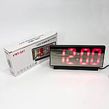 Настільний цифровий годинник з підсвіткою VST-897-1, Годинники електронні з EP-794 яскравими цифрами, фото 5