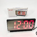 Настільний цифровий годинник з підсвіткою VST-897-1, Годинники електронні з EP-794 яскравими цифрами, фото 7