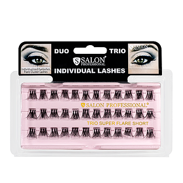 Пучки для нарощування вій потрійні Salon Professional
