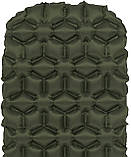 Килимок надувний Highlander Nap-Pak Inflatable Sleeping Mat 5 cm Olive (AIR071), фото 6