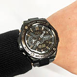 Оригінальний чоловічий годинник SKMEI 2101BKGD, Наручний годинник для військових, EB-977 Годинники спортивні, фото 5