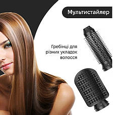 Багатофункціональний стайлер RESTEQ 7 в 1 Black, професійний стайлер 1400 Вт, фото 6