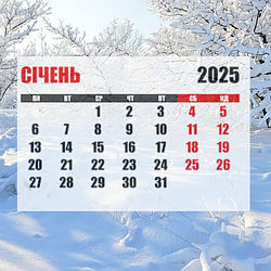 Місячний посівний календар на січень 2025