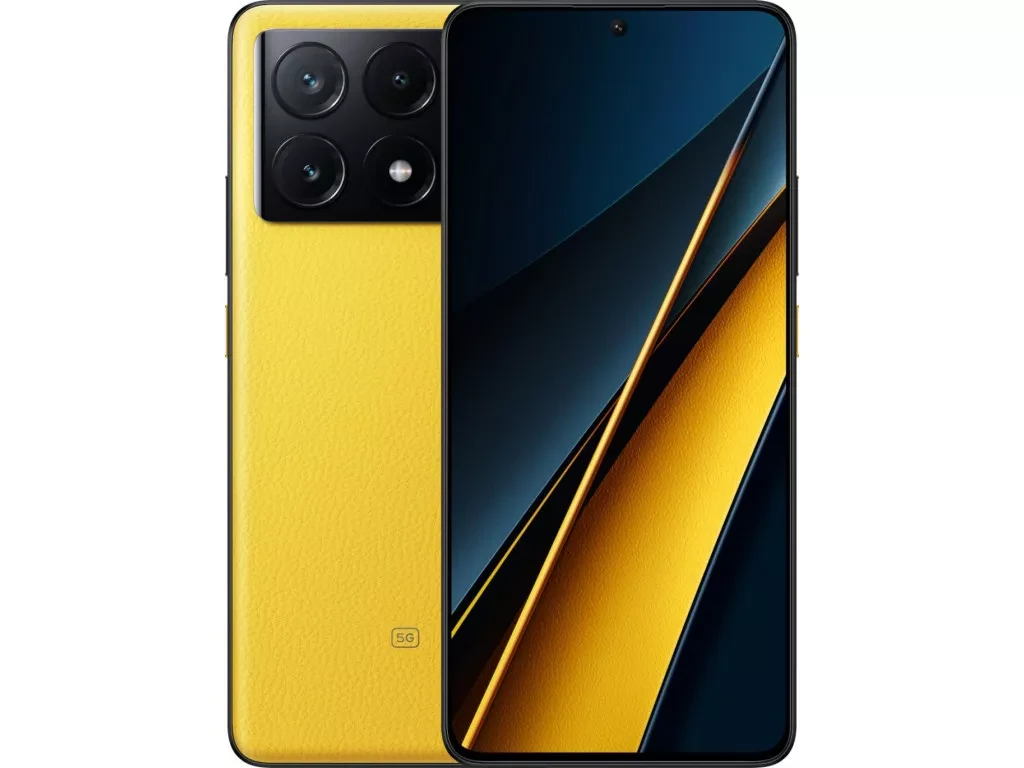 Смартфон Xiaomi POCO X6 Pro 5G 12/512 GB  Yellow MediaTek Dimensity 8300 Ultra 5000 мАг