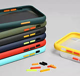 Чохол iPhone XS Max - Goospery Matte Case, Green (Камера закрита), фото 4