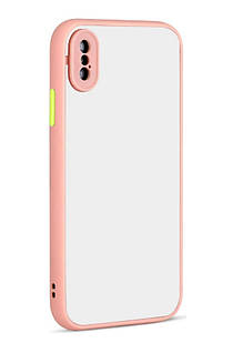 Чохол для iPhone XS/X - Goospery Matte Case, Rose (Камера закрита)