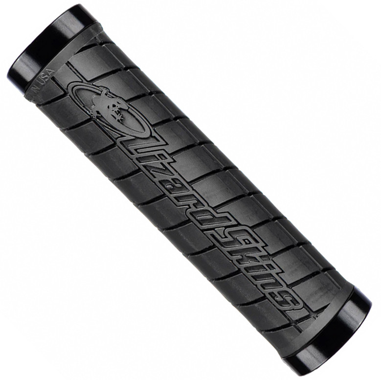 Грипси Lizard Skins LOGO 130 мм, два замки, Black
