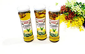 Карпатський мед з м'ятою та лимоном