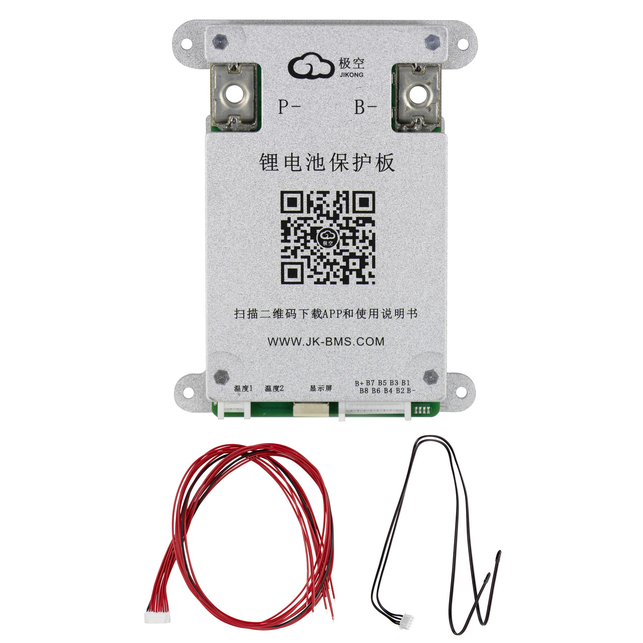 Активний балансир JiKong + BMS JK-BD4A8S6P для акумуляторів LiFePO4/LTO 4S-8S 60A балансування 0.4A