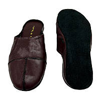 Капці чоловічі та жіночі кімнатні шкіряні «Style Shoes», фото 7